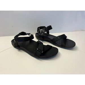 Vionic Candace Adjustable Straps Black Sandals Size 9